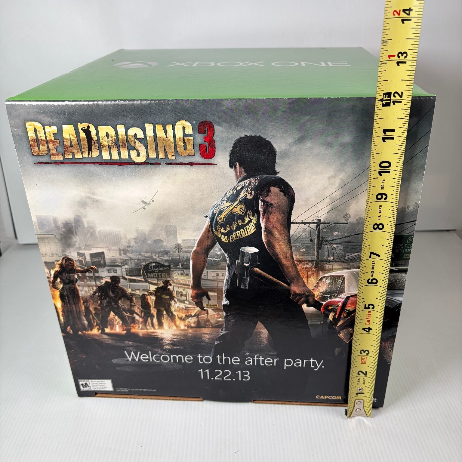 Xbox One Dead Rising 3 Release Day Store Display 12"x12" 11.22.13