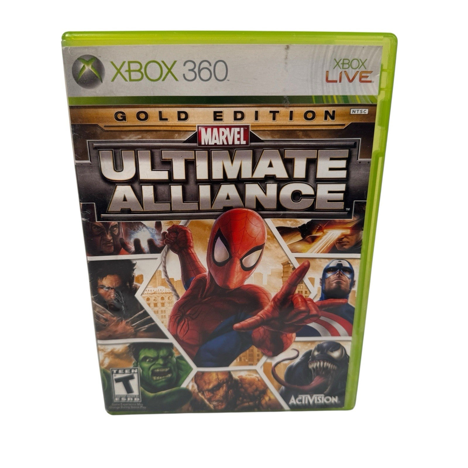 Marvel Ultimate Alliance Gold Edition Complete CIB Xbox 360