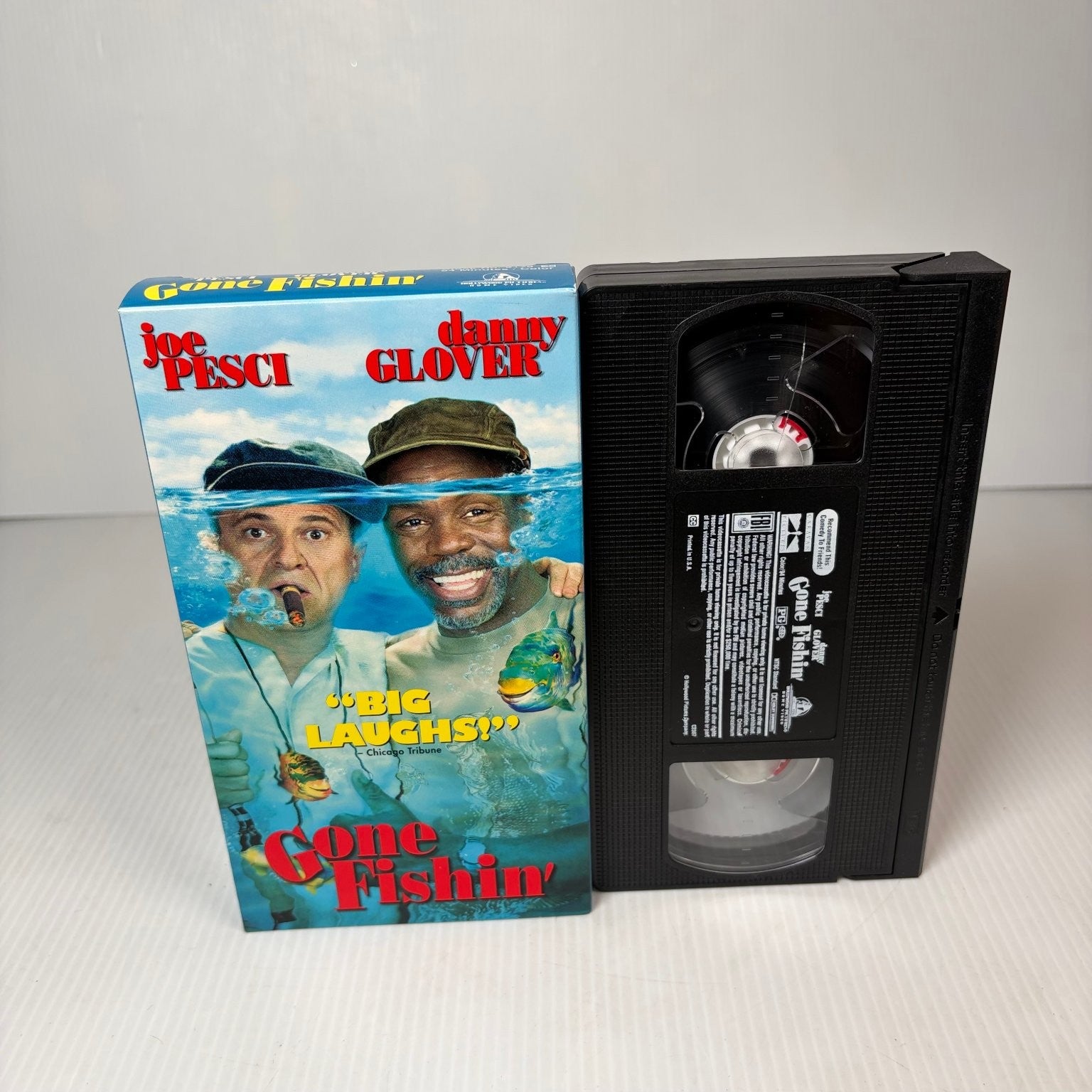 Gone Fishin' VHS 1997 Comedy Joe Pesci Danny Glover Buena Vista