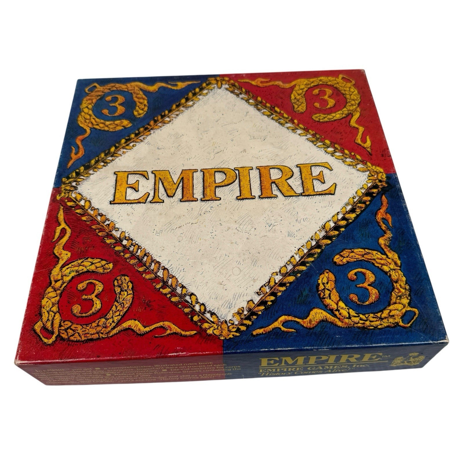 Empire 3rd Edition A Simulation For The Napoleonic Wars Game Box Set Unpunched