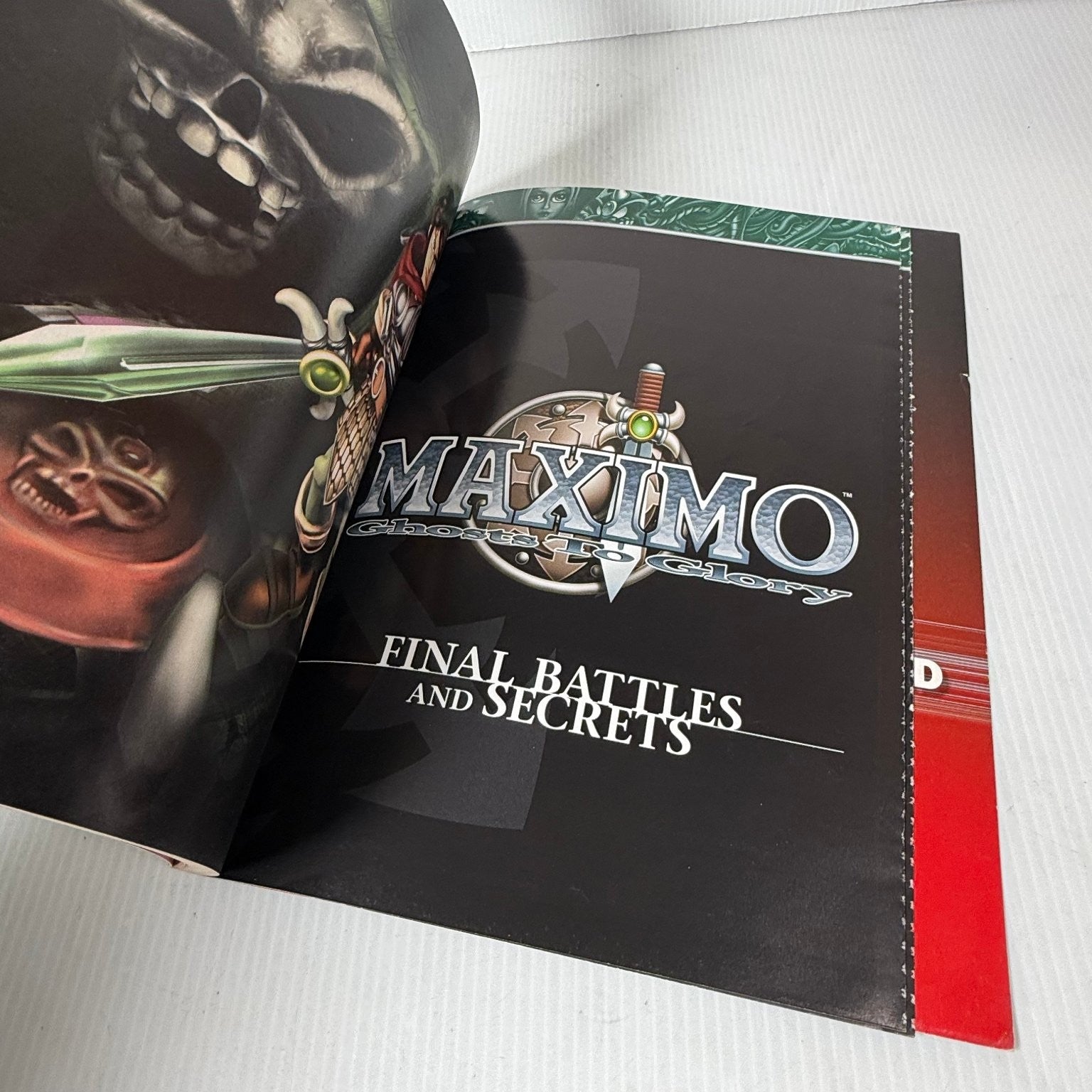 Maximo Ghosts to Glory PlayStation Official Strategy Guide Prima (No Poster)