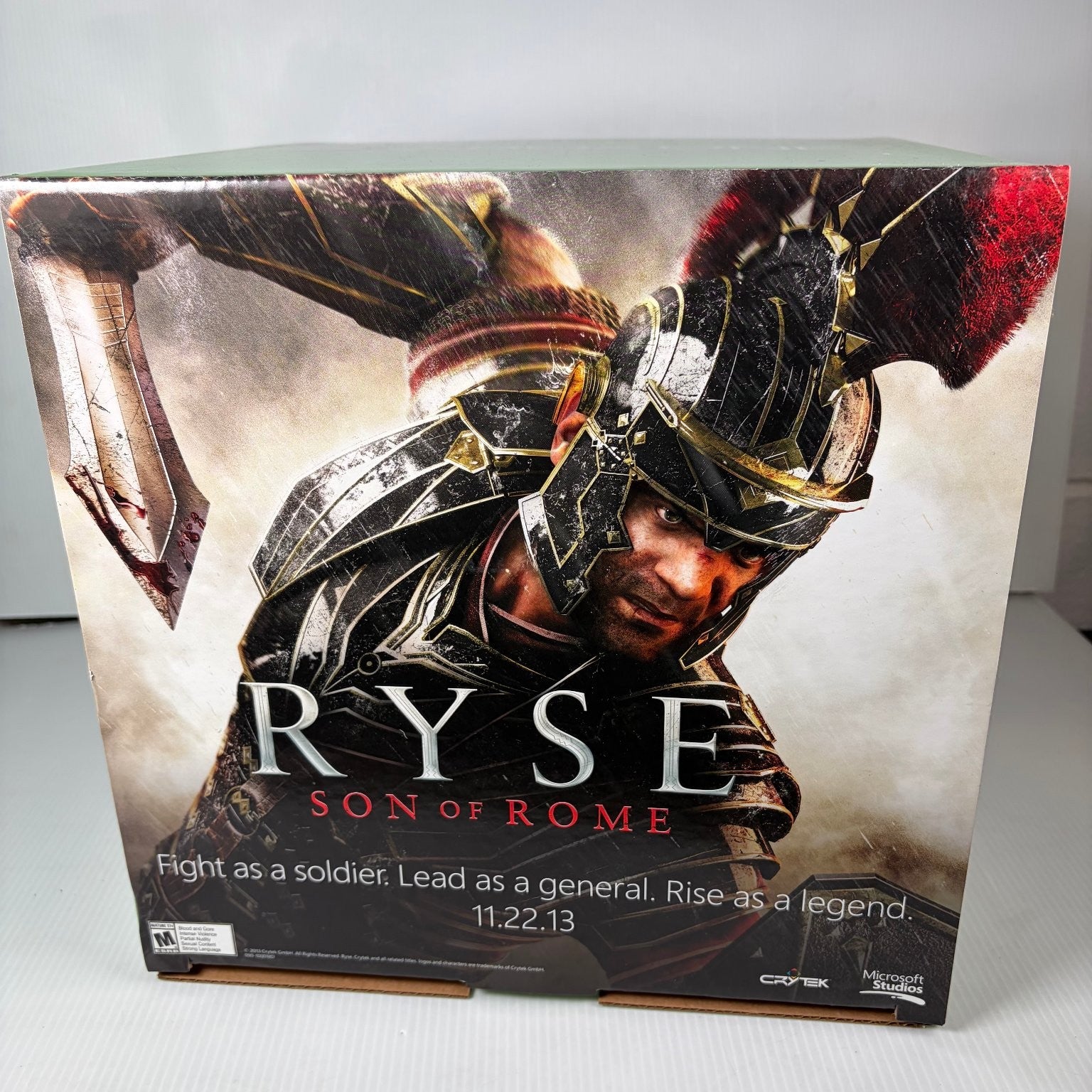 Xbox One Ryse Son of Rome Release Day Store Display 12"x12" 11.22.13