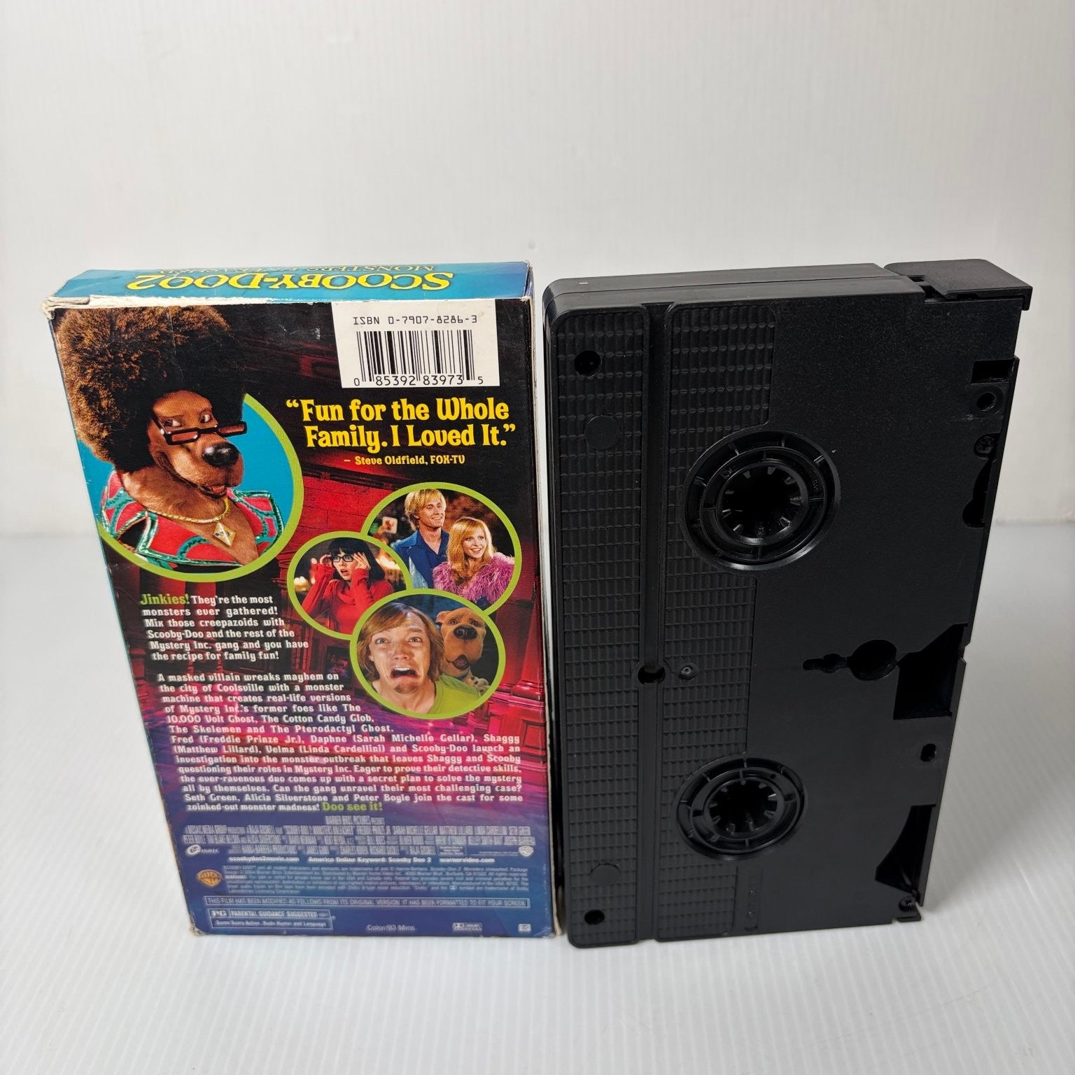 Scooby-Doo 2 Monsters Unleashed VHS 2004 Family Comedy Warner Bros.