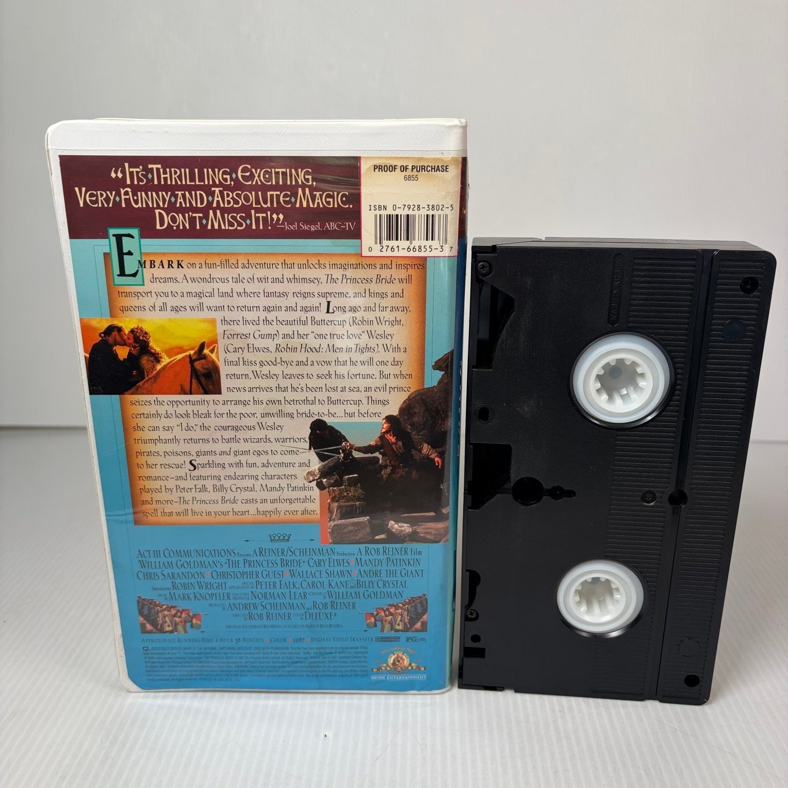 The Princess Bride VHS 1999 Fantasy Adventure MGM Family Entertainment