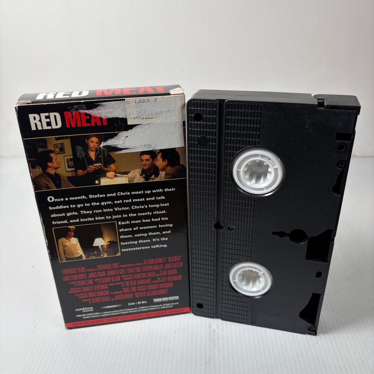 RED MEAT VHS 1997 Erotic Thriller Sundance Channel Third Row Center
