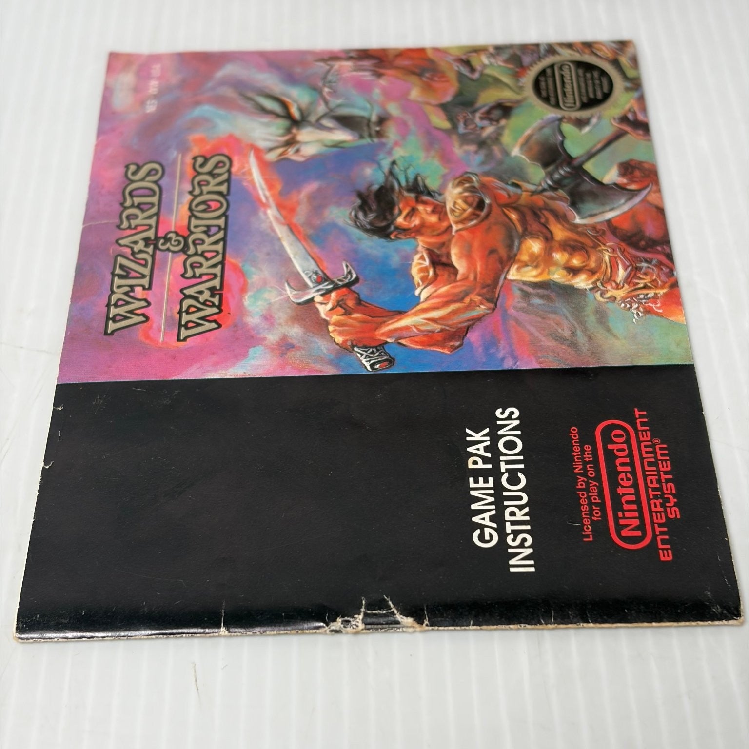 Wizards & Warriors NES Nintendo Entertainment System Video Game Complete CIB