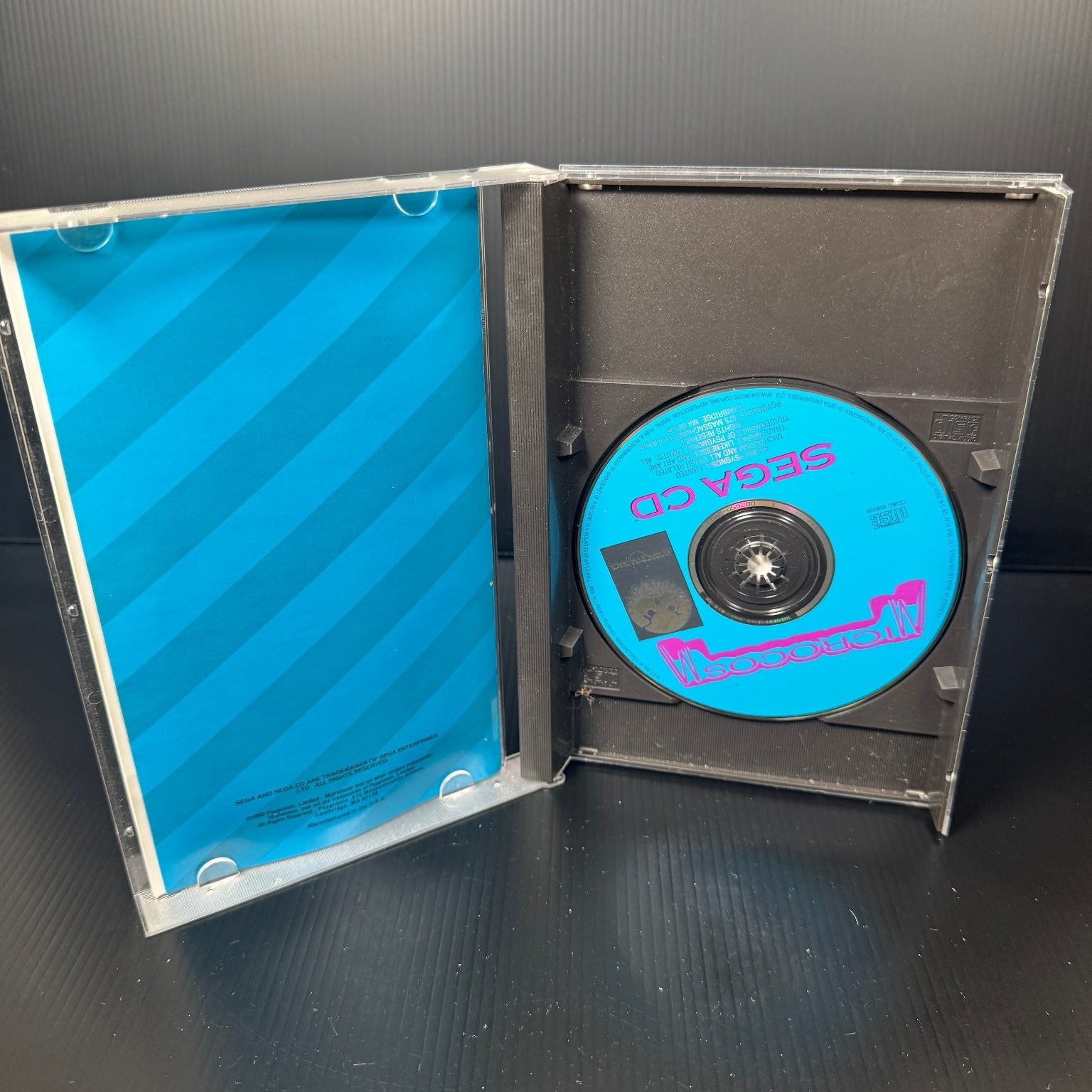 Microcosm Sega CD Video Game 1993 Psygnosis Sci-Fi Shooter Complete CIB