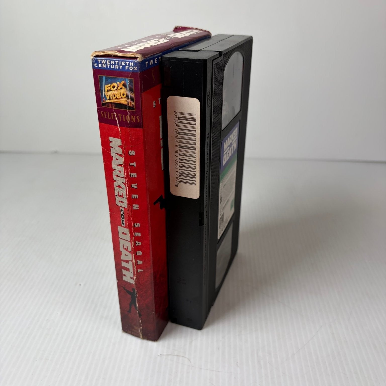 Marked for Death VHS 1990 Action Thriller Steven Seagal Fox Video
