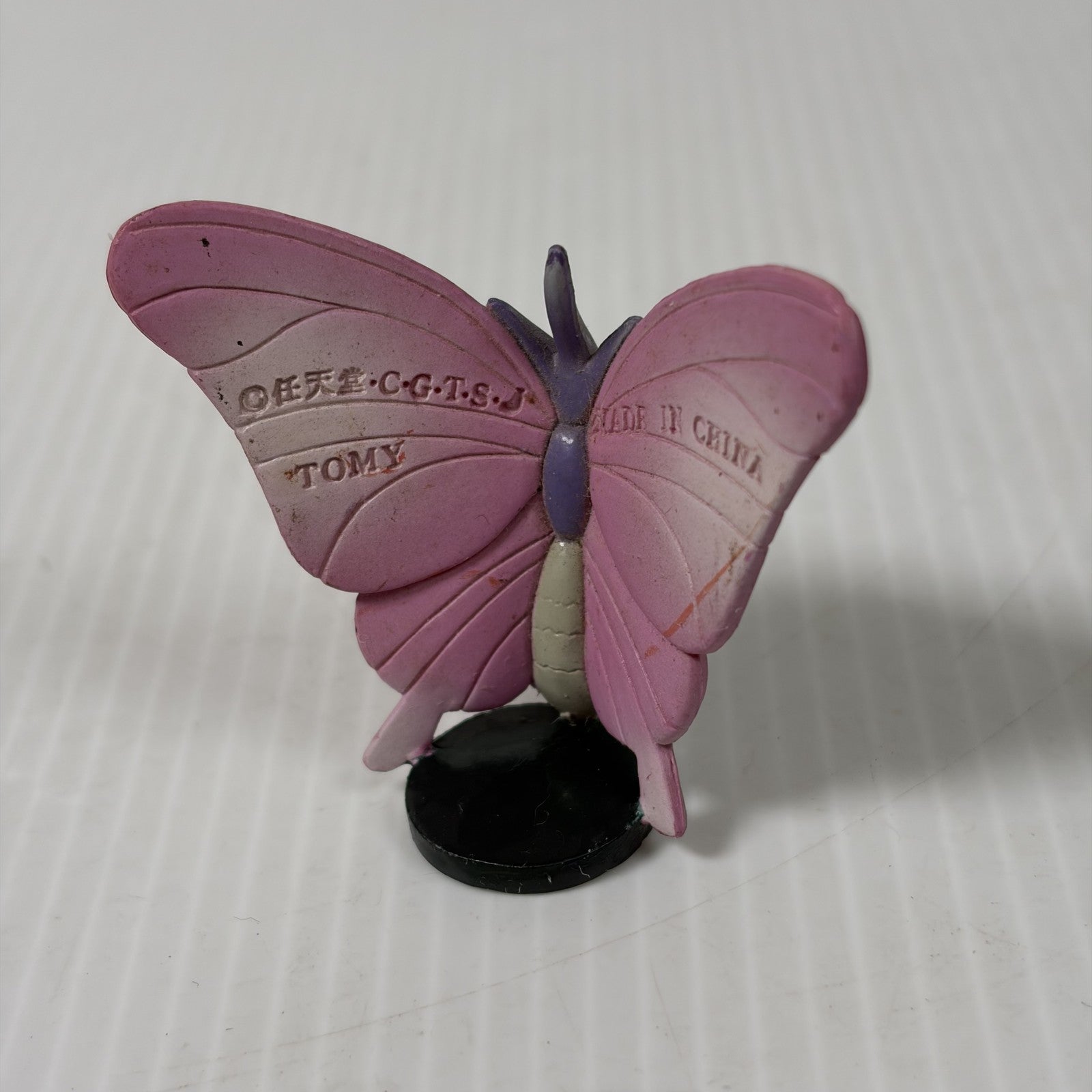 Vintage TOMY CGTSJ Pokemon Venomoth Action Figure Butterfly Collectible PVC Toy