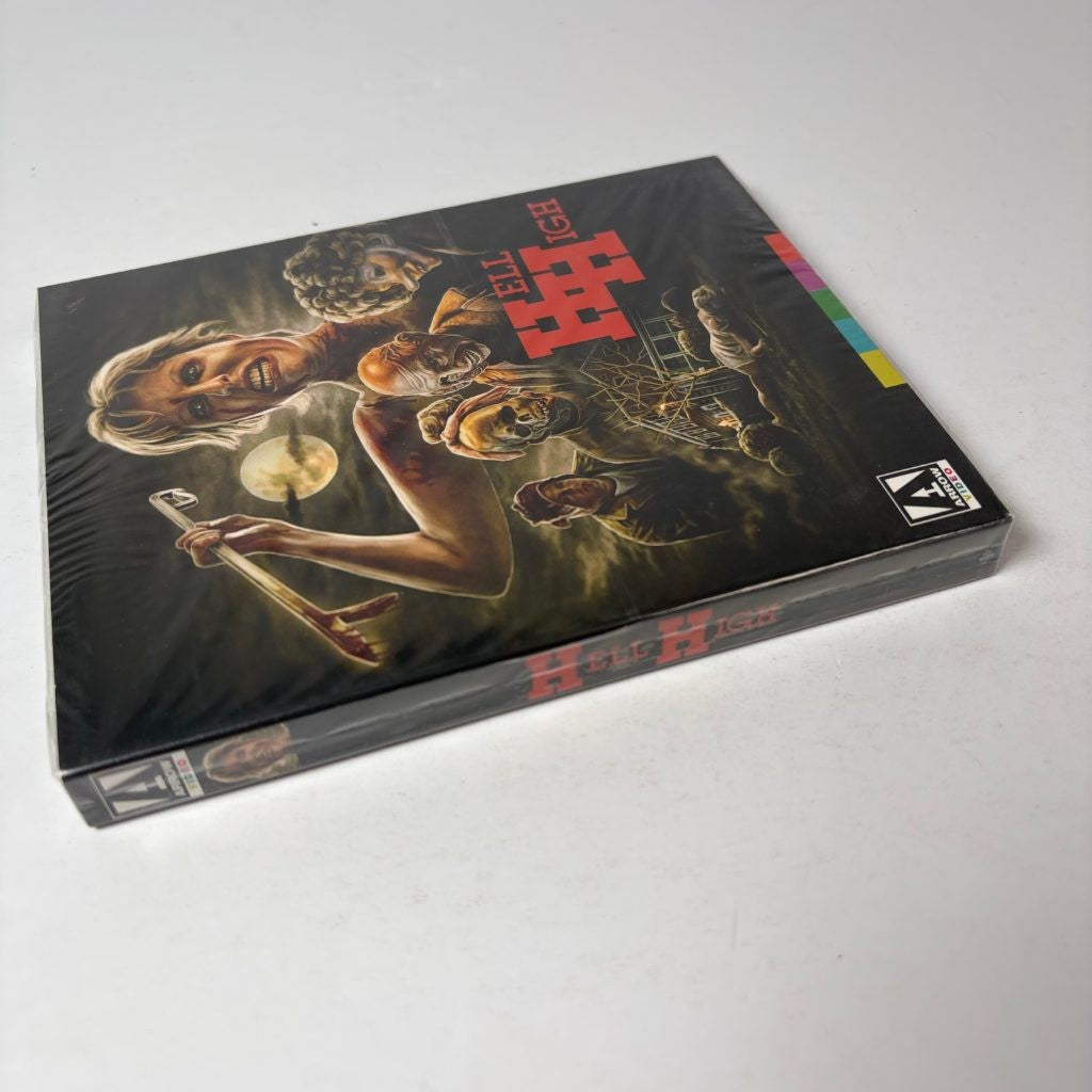 Hell High Blu-ray Arrow Video Limited Edition Slipcover 1989 Horror Slasher