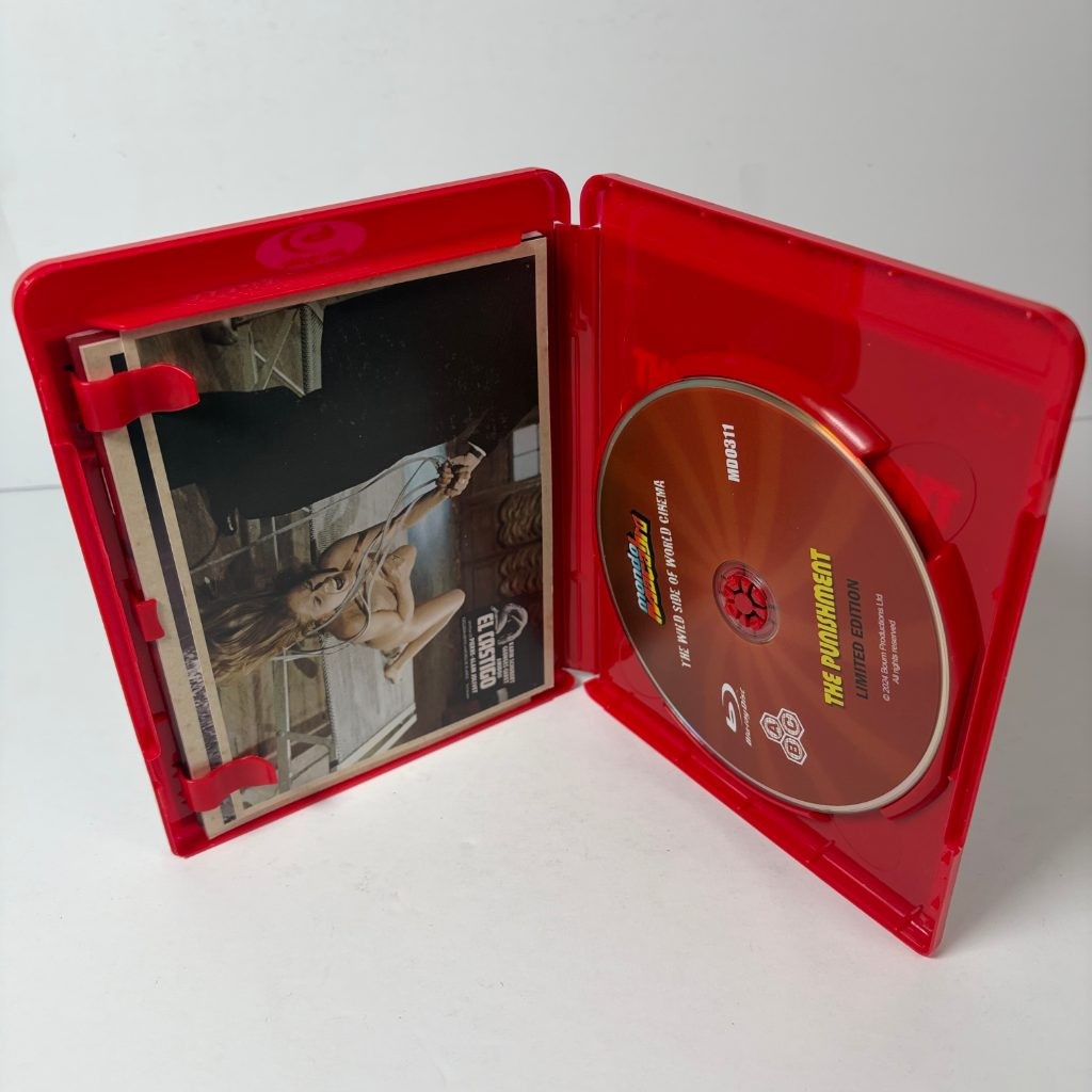 The Punishment Blu-ray Mondo Macabro Limited Edition Karin Schubert 1973