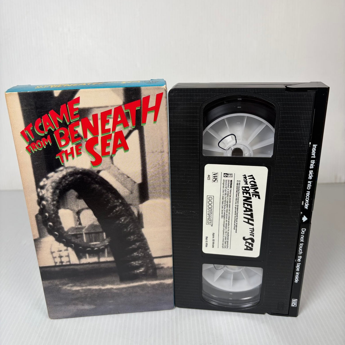 It Came From Beneath The Sea VHS 1955 Sci-Fi Horror Ray Harryhausen GoodTimes