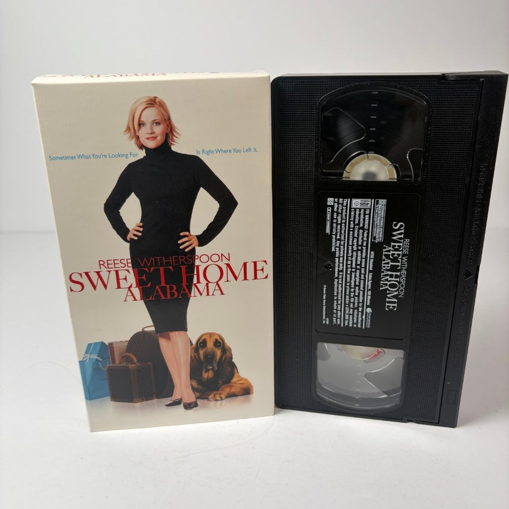 Sweet Home Alabama VHS Reese Witherspoon Romantic Comedy Touchstone 2002