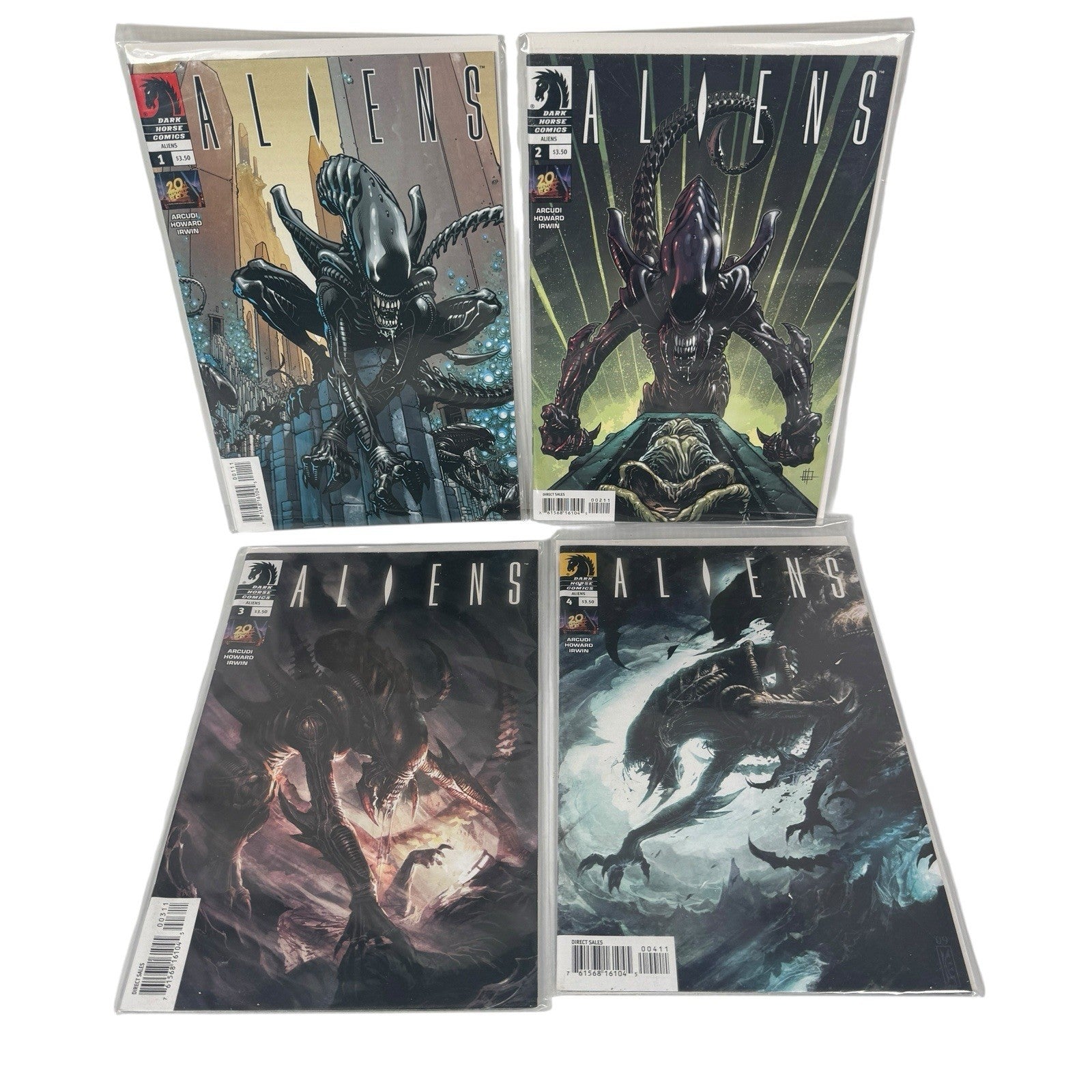 Aliens #1-4 - Dark Horse Comics (2009) Complete Set Bagged & Boarded