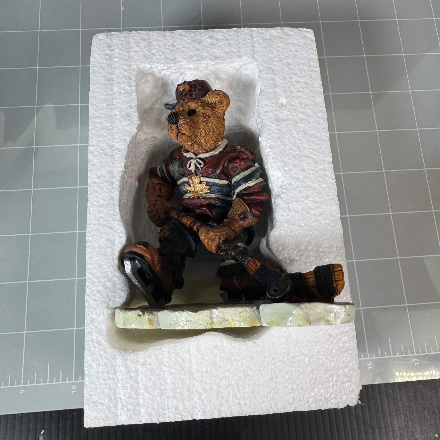 Puck Slapshot Boyds Bears & Friends Hockey Resin Statue LE 2E/595
