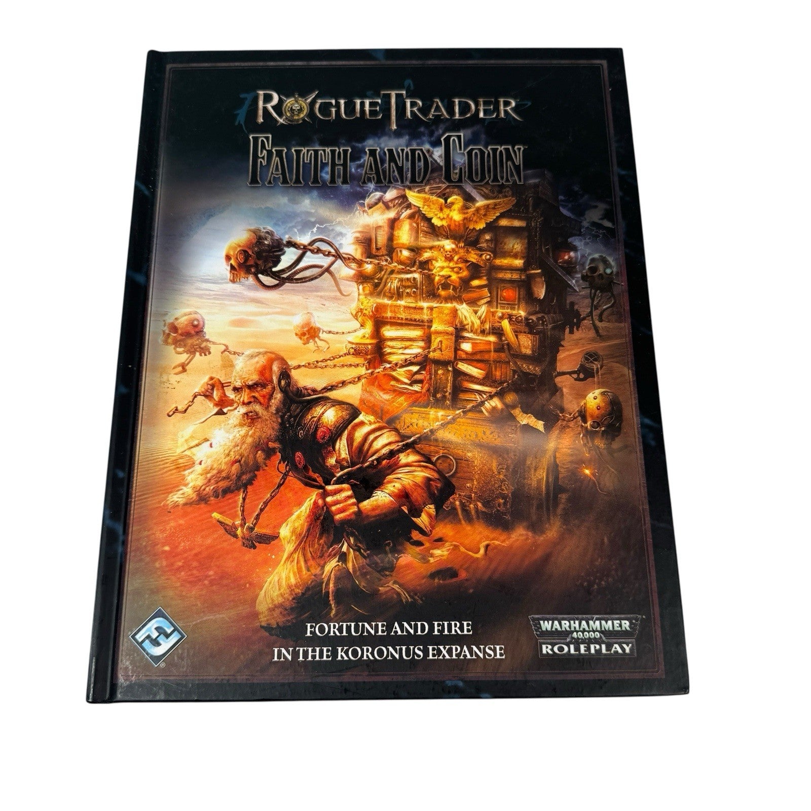 Warhammer 40K Rogue Trader Faith And Coin Roleplay Expansion Book Fantasy Flight