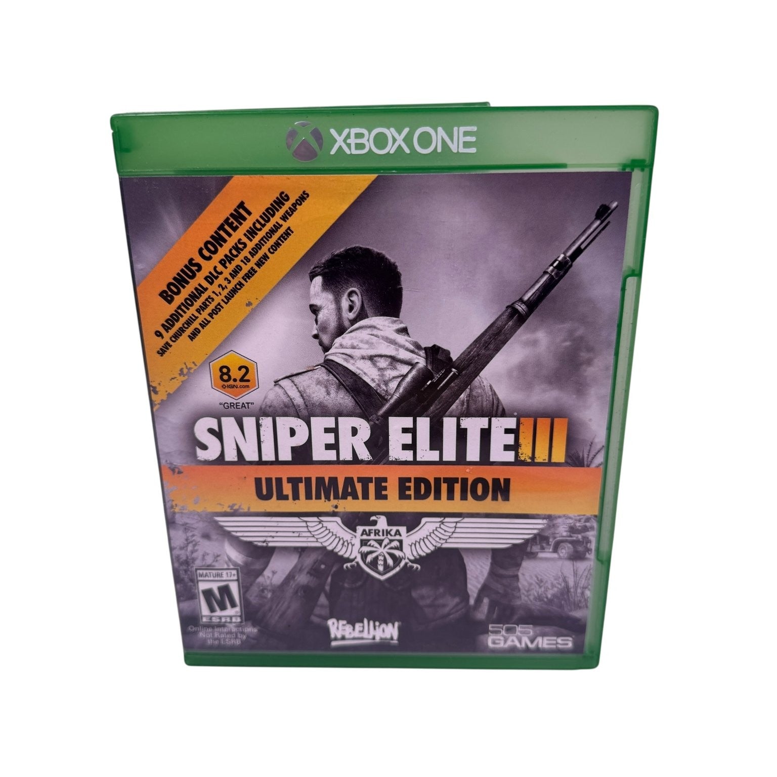 Sniper Elite III Ultimate Edition Xbox One Video Game Multiplayer