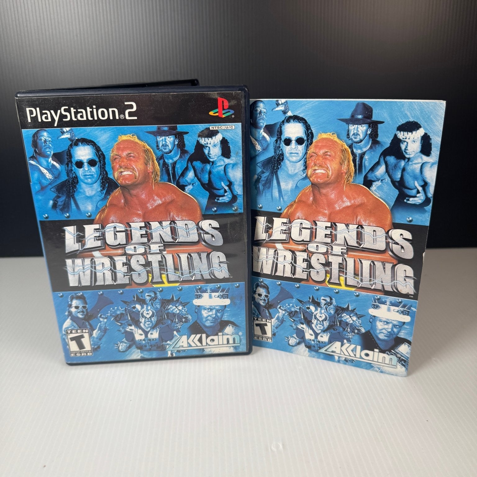 Legends of Wrestling with Hulk Hogan PlayStation 2 Game Multiplayer Complete CIB