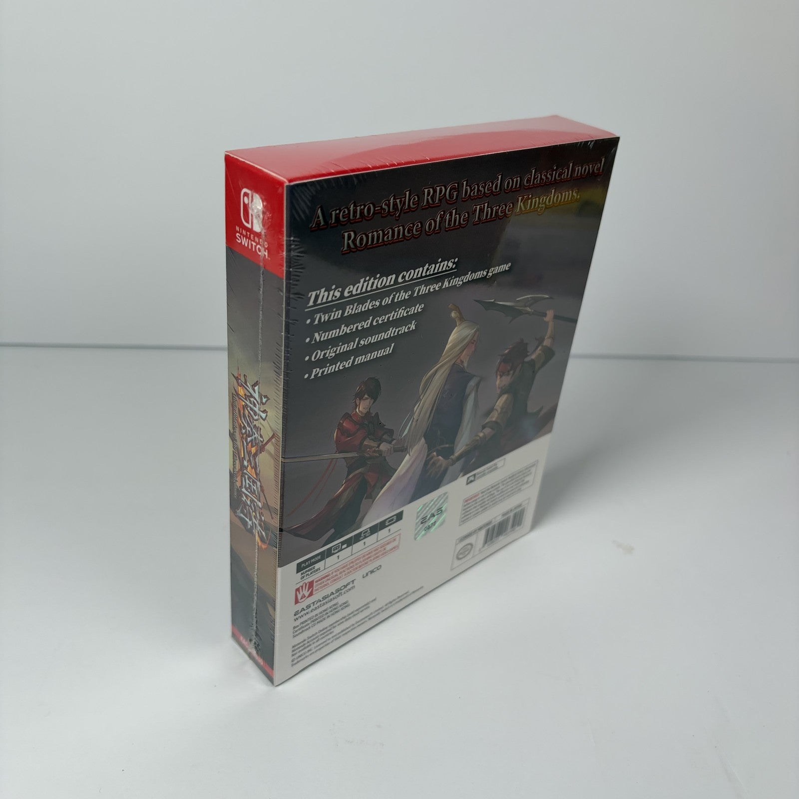 Twin Blades of the Three Kingdoms Limited Ed. Nintendo Switch New Sealed RPG