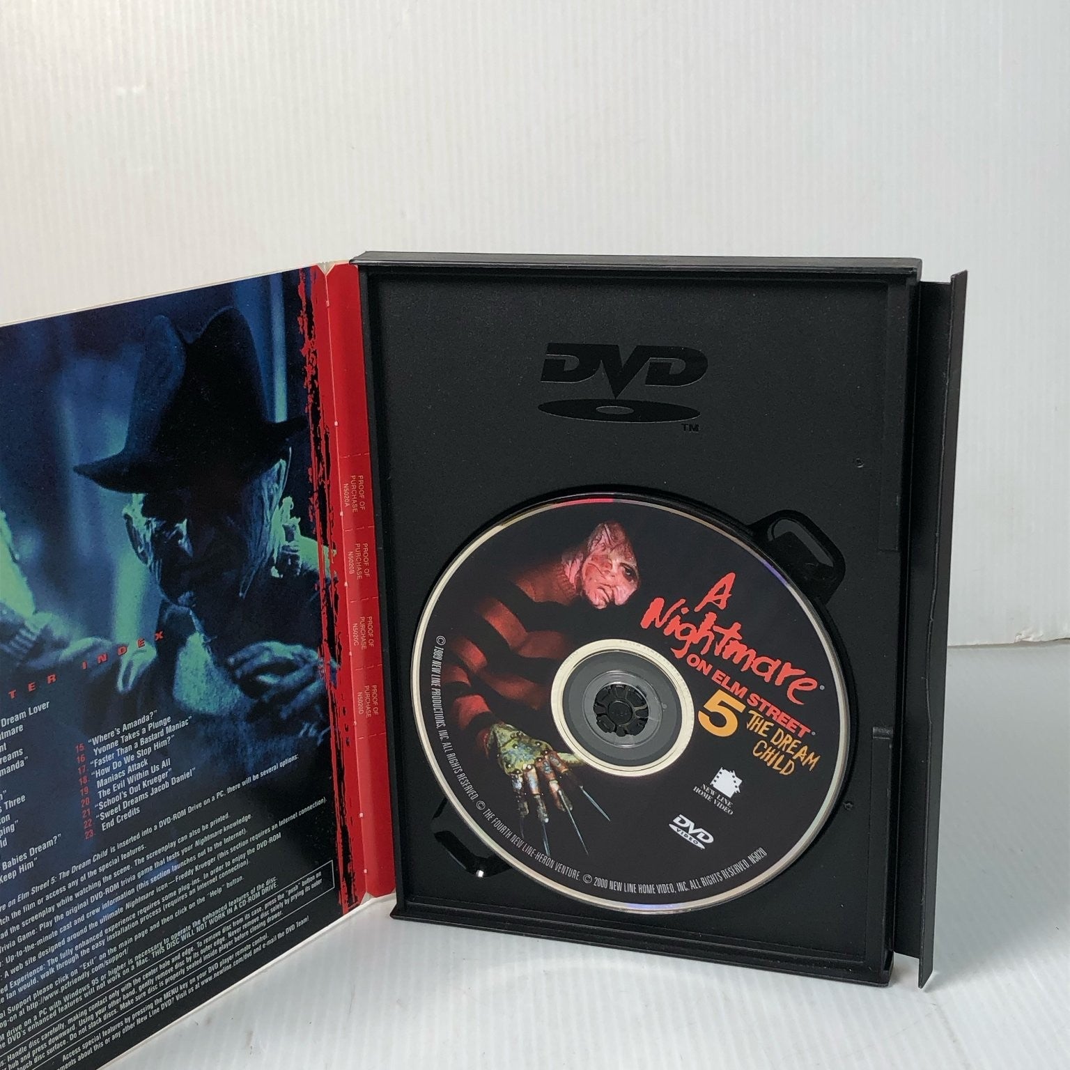A Nightmare on Elm Street 5: The Dream Child DVD 2000 Robert Englund Horror