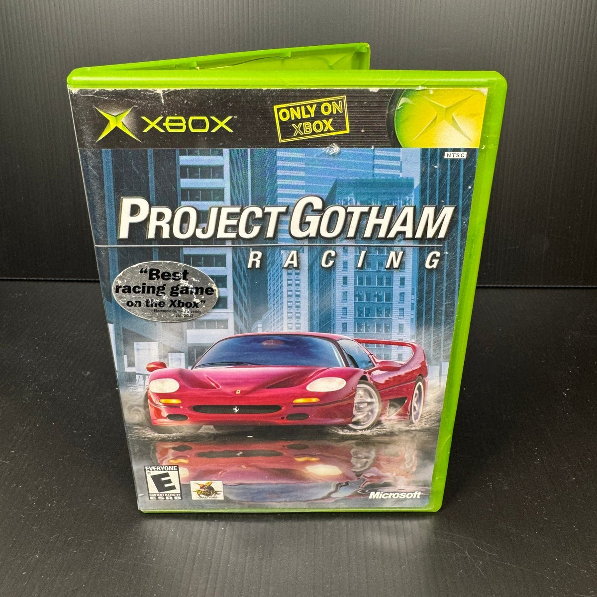Project Gotham Racing Xbox Complete CIB Video Game Only Multiplayer Racing