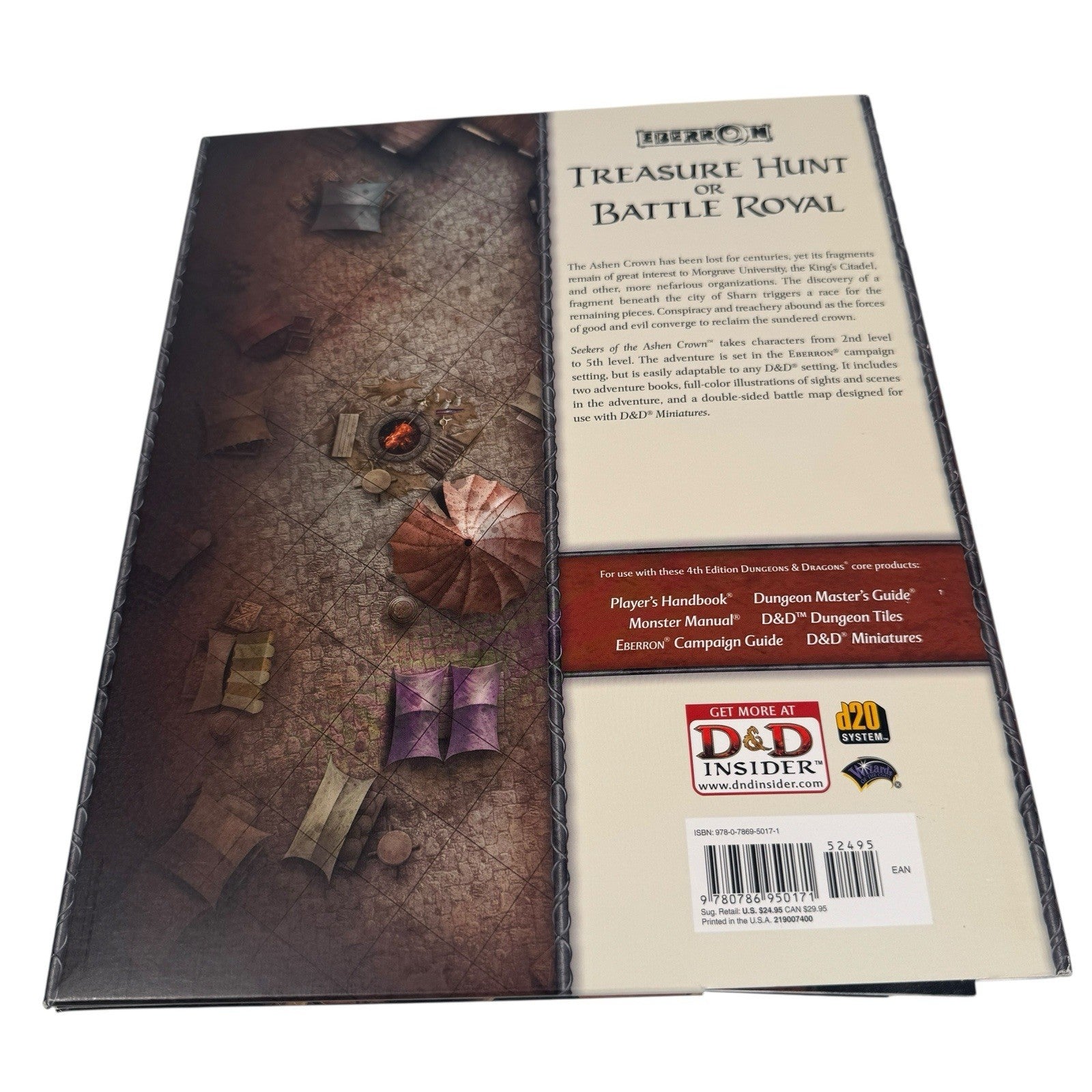 Dungeons & Dragons, D&D: Seekers of the Ashen Crown (4th edition) Eberron