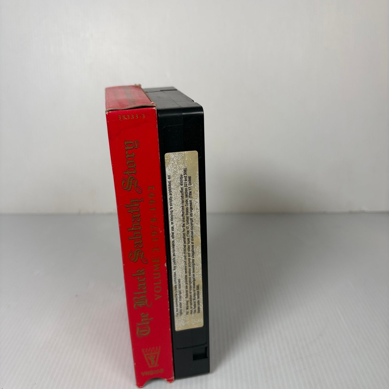 Black Sabbath Story Vol 2 VHS 1993 Heavy Metal Music Documentary Warner