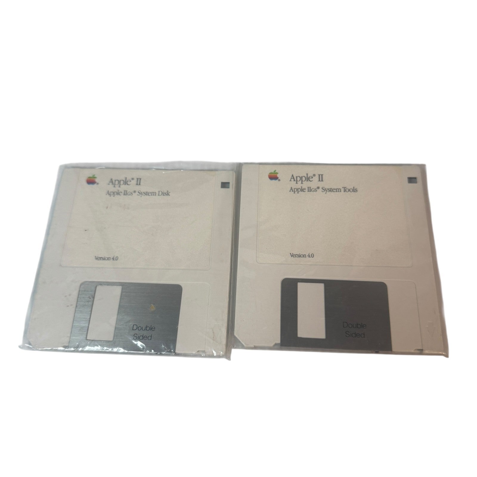 Vintage Apple II Apple IIGS System Disk & System Tools Version 4.0 OEM Software