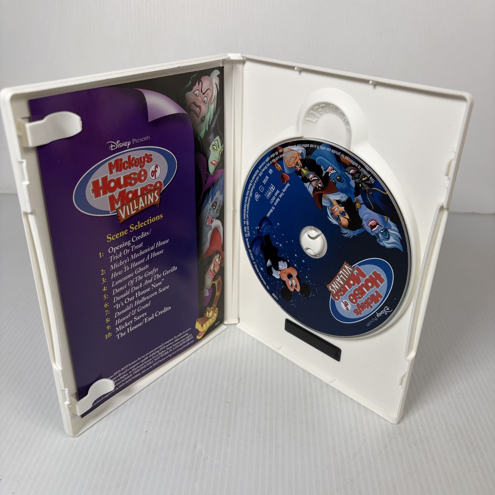 Mickey's House of Mouse Villains DVD Disney Presents Animated Classic