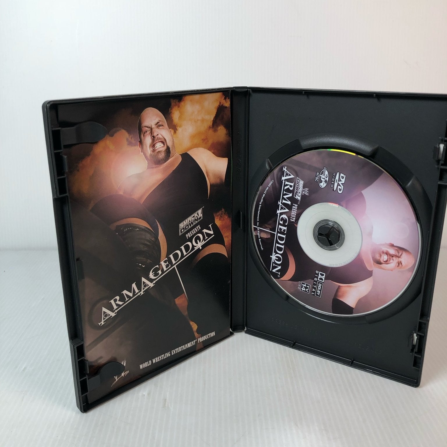Armageddon 2004 DVD WWE Championship JBL Undertaker Eddie Guerrero Big Show