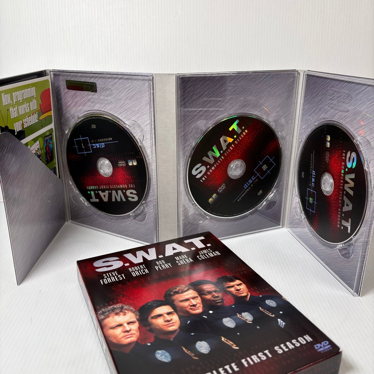 S.W.A.T. The Complete First Season DVD 2003 Collector's Tin Robert Urich