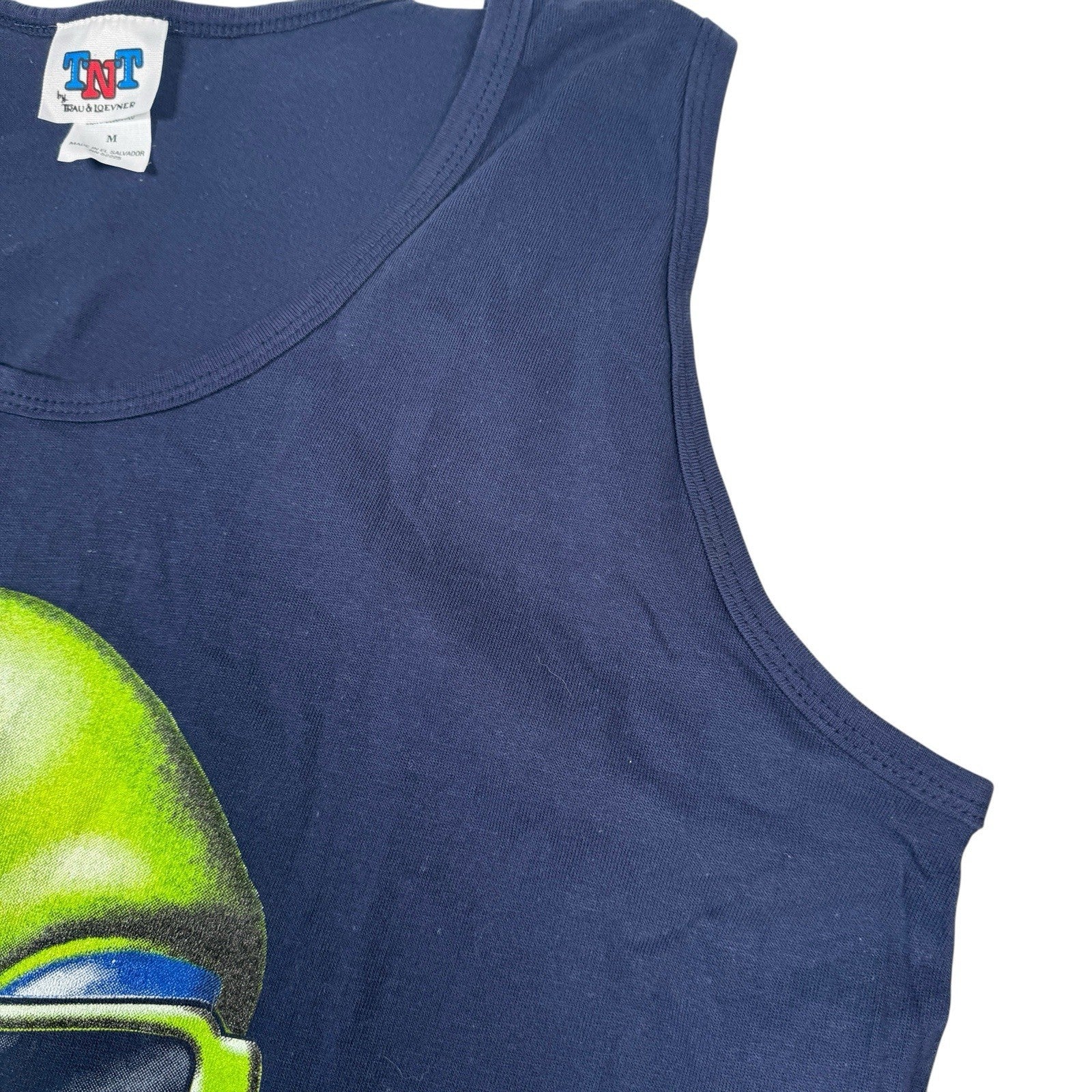 Vintage TNT Tray & Loevner Far Out Alien Tank Top Size Medium