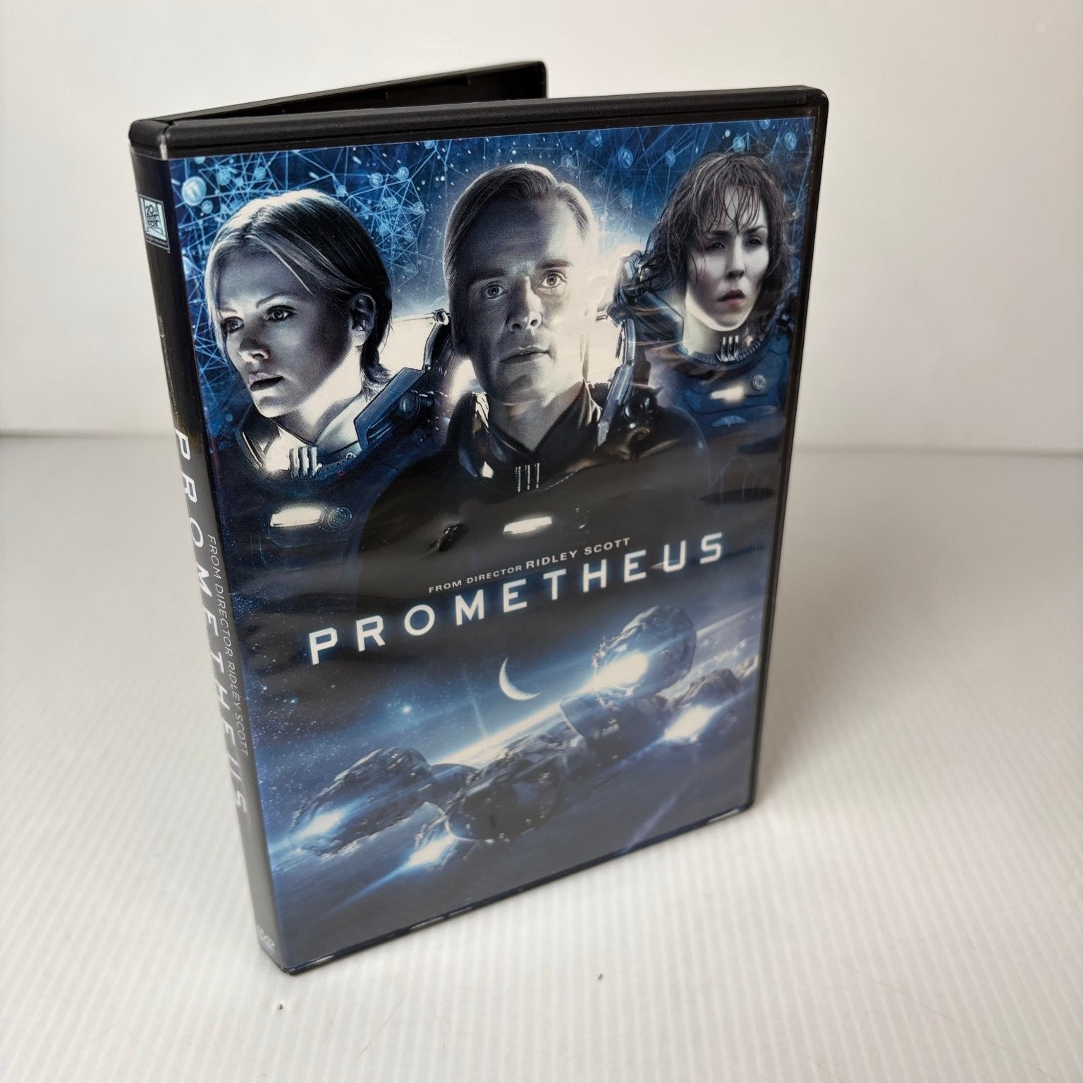 Prometheus DVD 2012 Ridley Scott Charlize Theron Fassbender Noomi Rapace Sci-Fi