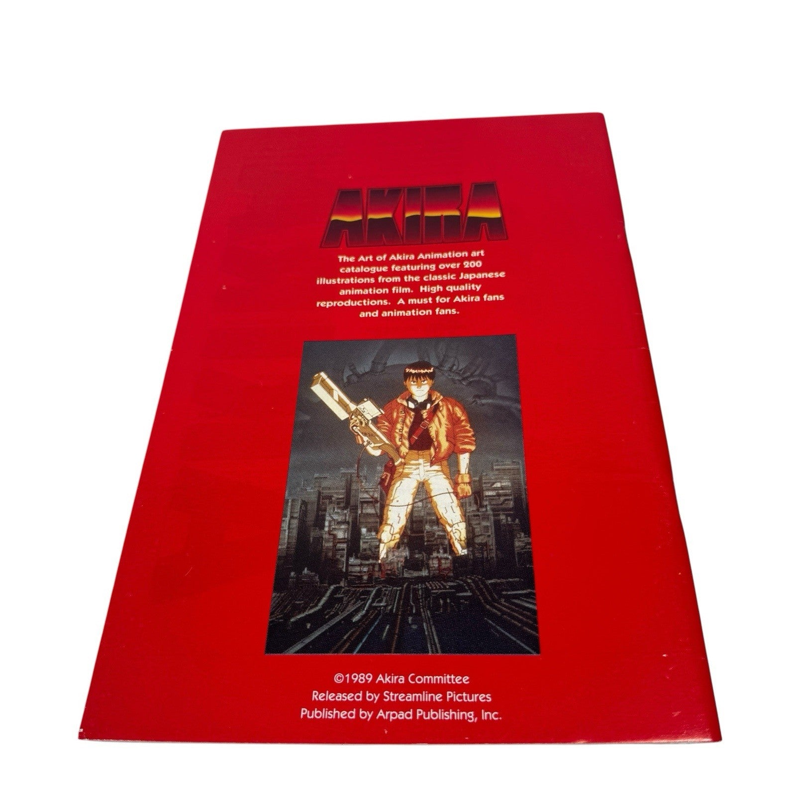 RARE 1989 The Art of Akira Volume 1 Collectors Edition Arpad Publishing