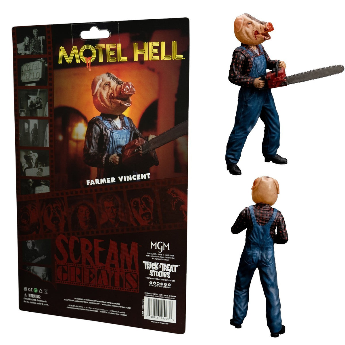 Motel Hell Trick Or Great Studios - Farmer Vincent 8'' Figure