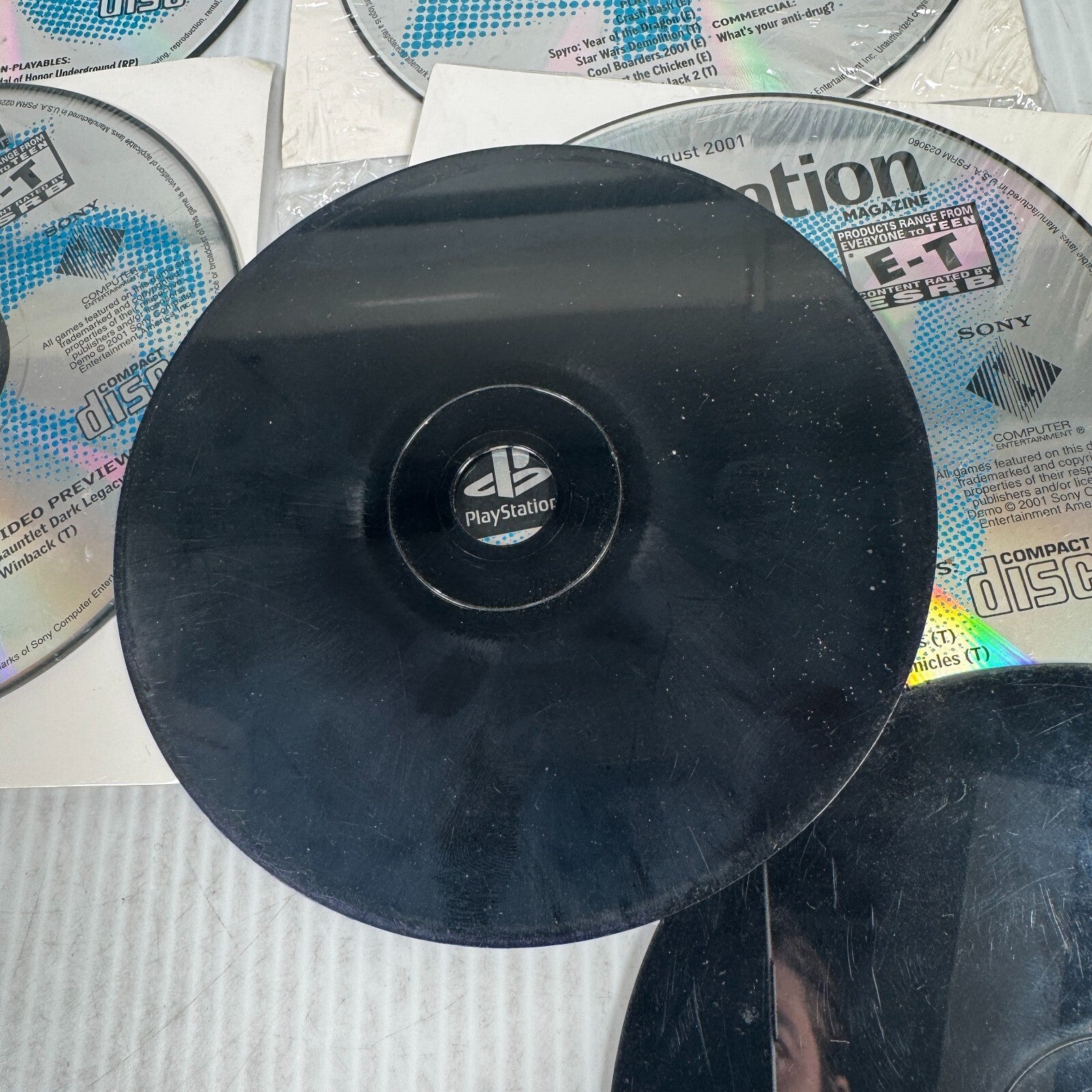 26 Playstation Magazine Demo Discs 24-25 27-37 39-41 43-48 52 54 Scratched As Is