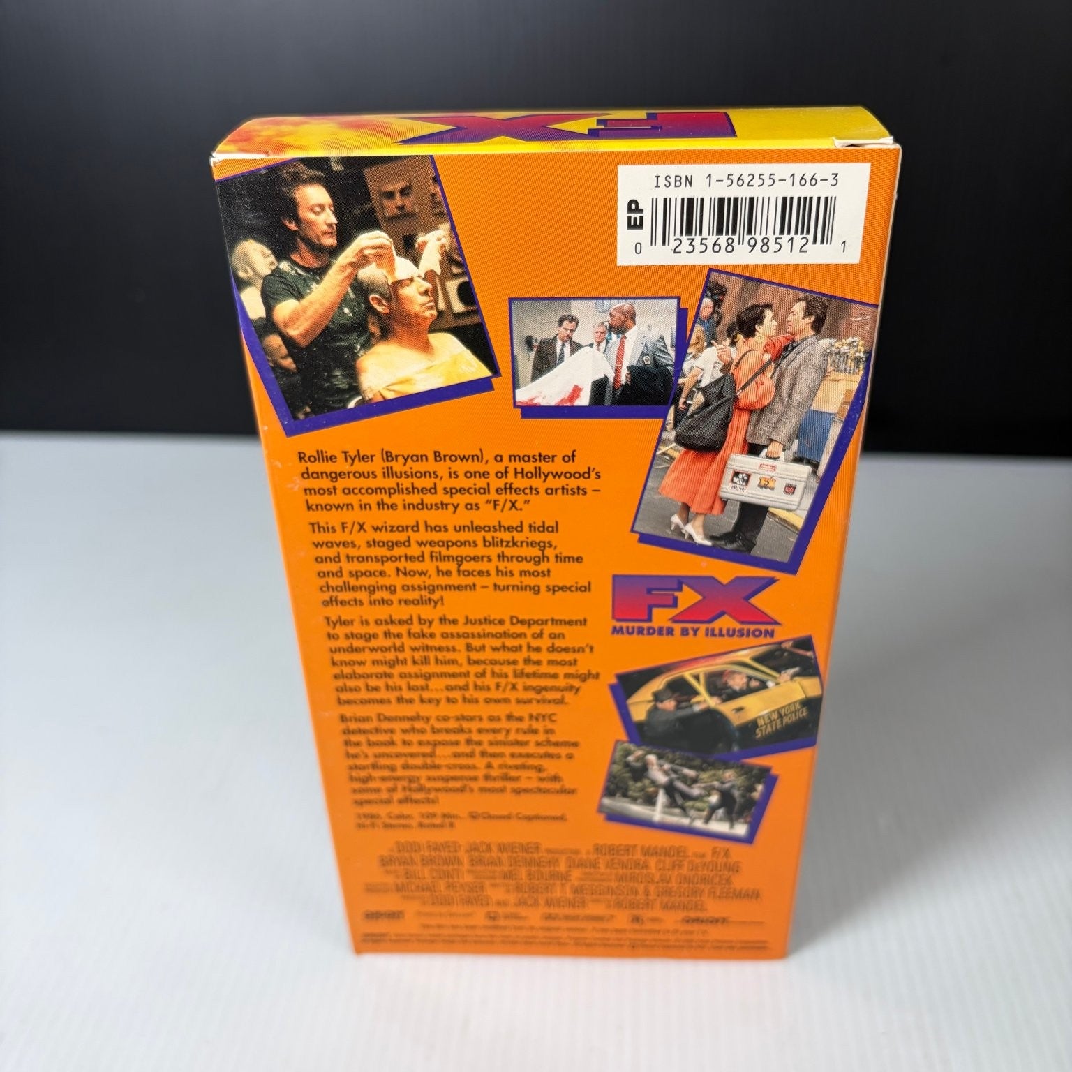 F/X Murder by Illusion VHS 1986 Thriller Special Effects Orion Home Video