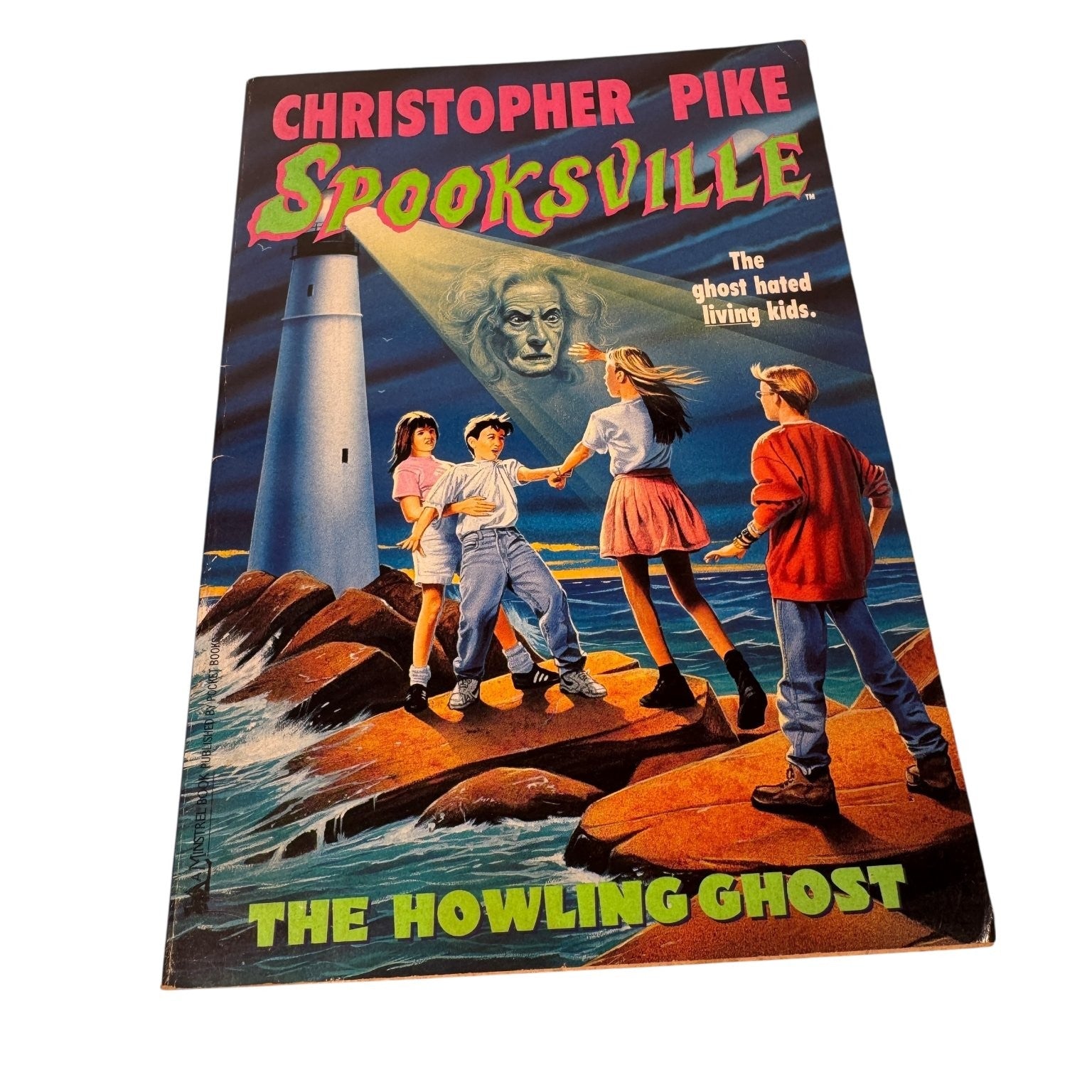 Vintage Spooksville #2 The Howling Ghost Christopher Pike 1995 First Printing
