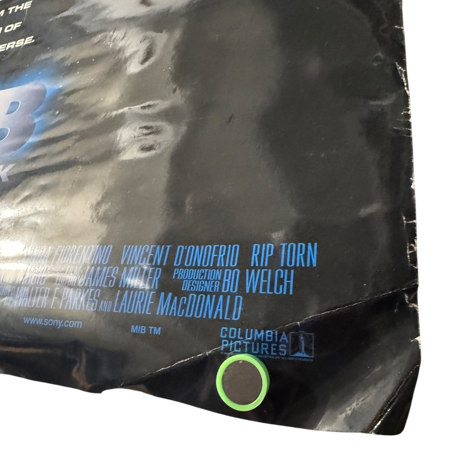 Men in Black One Sheet Movie Poster Tommy Lee Jones Will Smith Double Sided