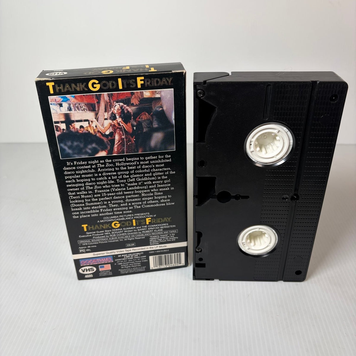 Thank God It's Friday VHS 1978 Disco Musical Donna Summer Columbia Home Video