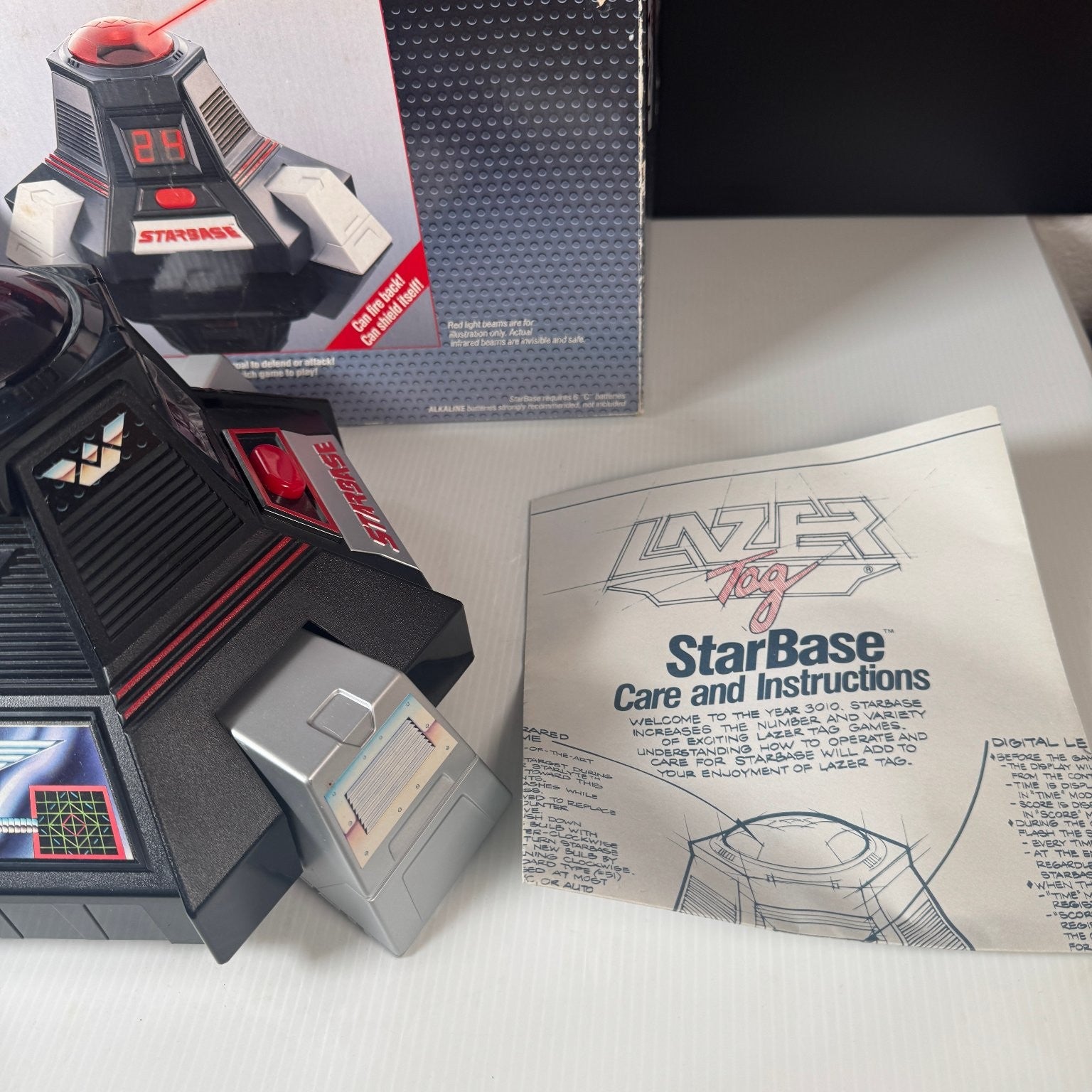 Lazer Tag StarBase Electronic Component by Worlds of Wonder 1980s