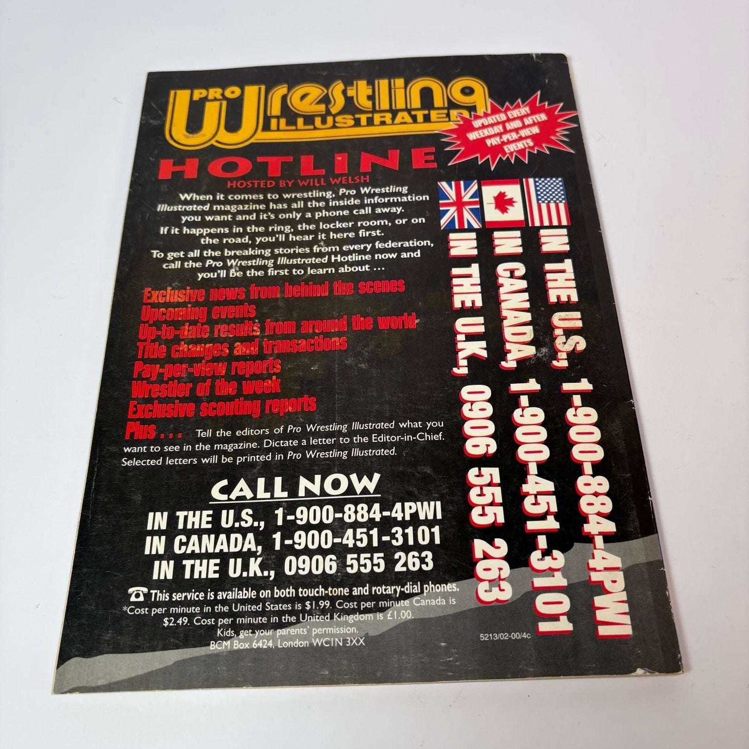 Wrestle America June 2001 Stephanie McMahon Pro Wrestling Magazine