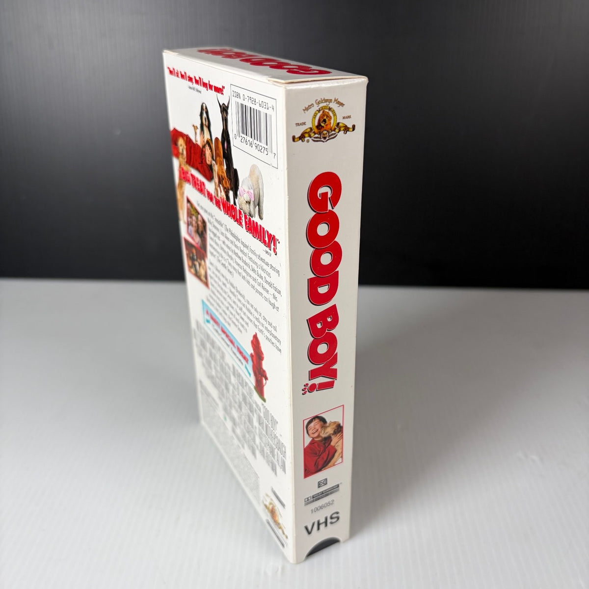 Good Boy! VHS 1993 Family Comedy Original Release MGM Home Entertainment