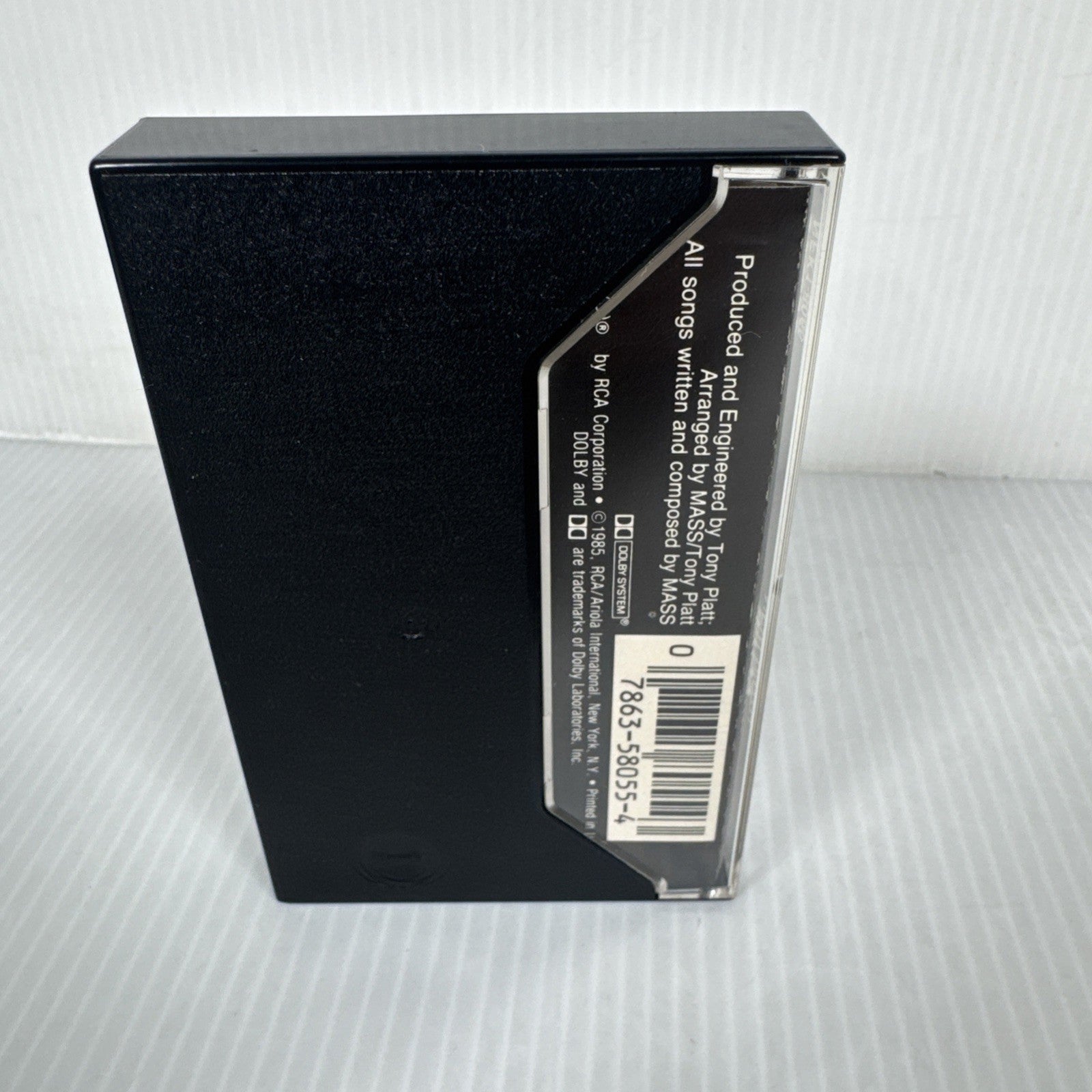 MASS NEW BIRTH RCA 1985 CASSETTE NFK1-8055 RARE BOSTON METAL