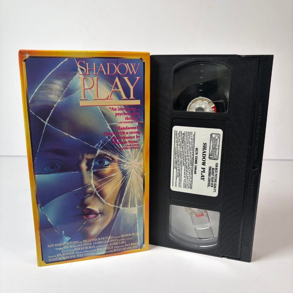 Shadow Play VHS 1991 Dee Wallace-Stone Cloris Leachman Thriller Starmaker Horror