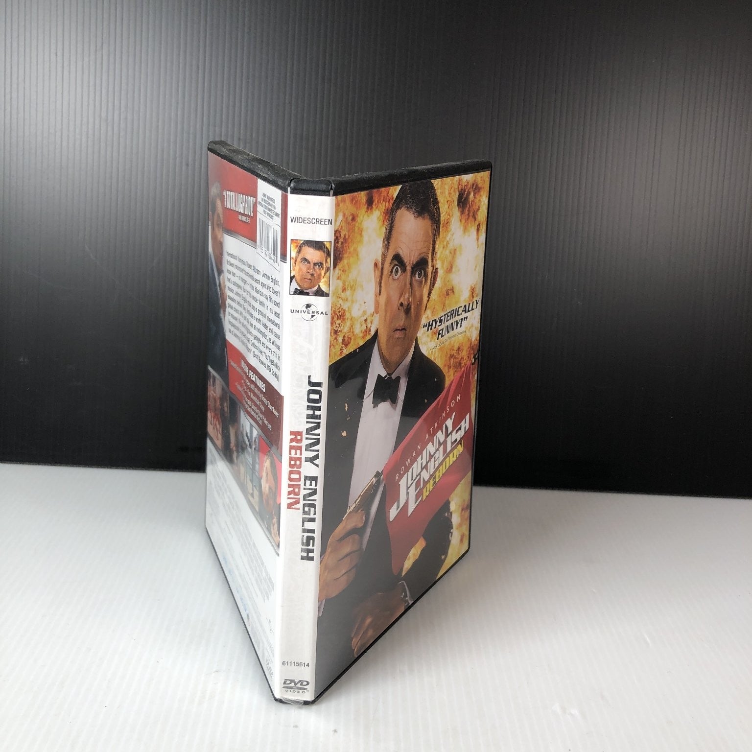 Johnny English Reborn DVD 2011 Rowan Atkinson Spy Comedy Oliver Parker