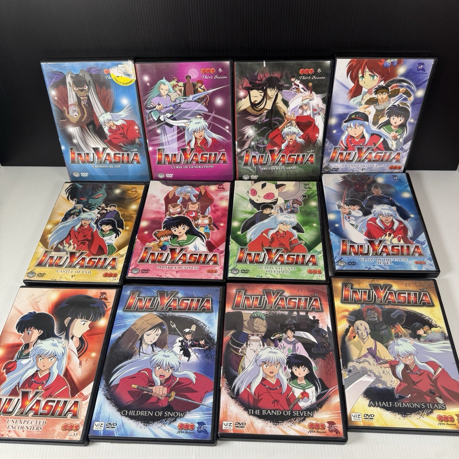 Inuyasha Anime Complete Series DVD Set 55 Volumes Bilingual US Version