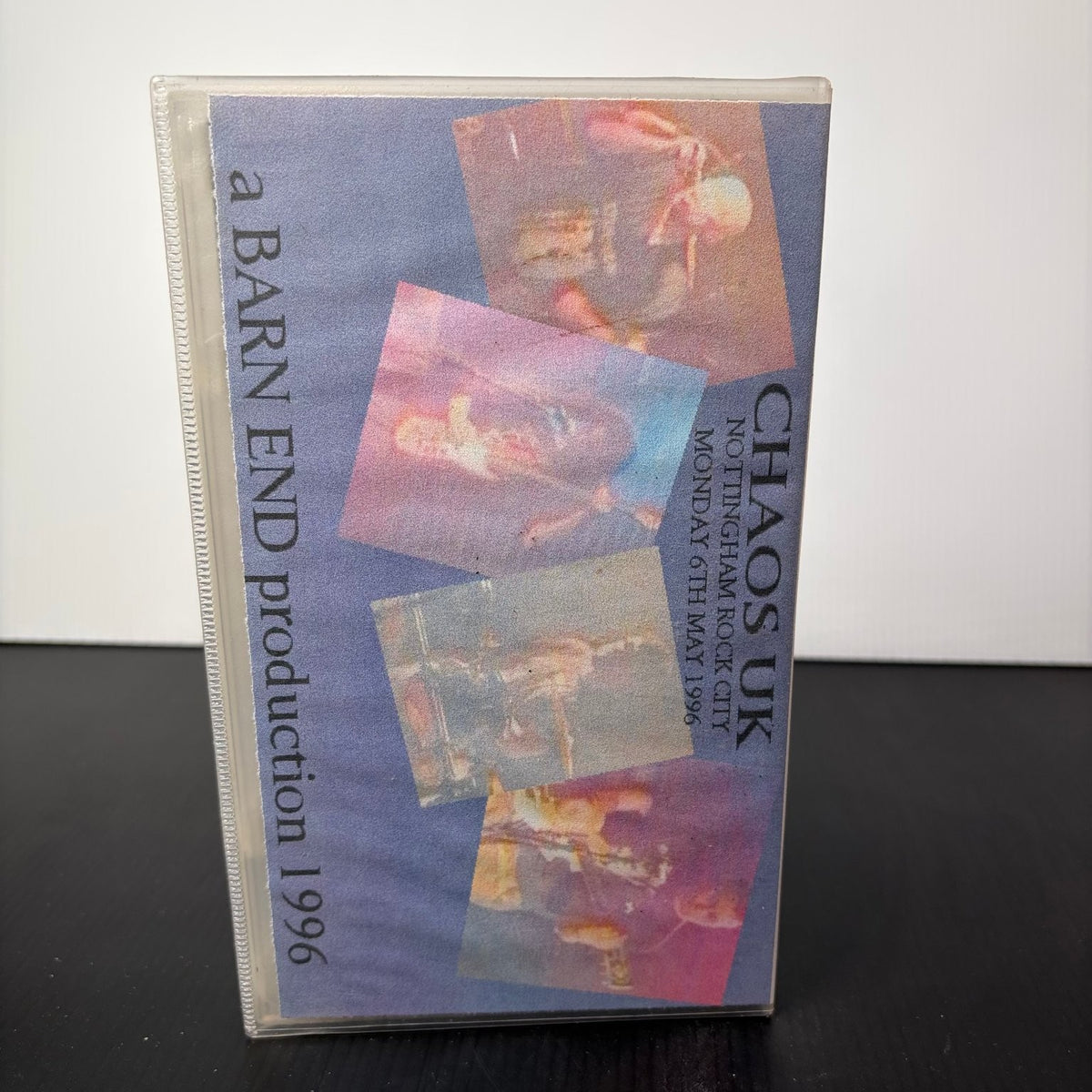 Chaos UK Live Rock City Nottingham 1996 Punk Hardcore Concert VHS Barn End Video
