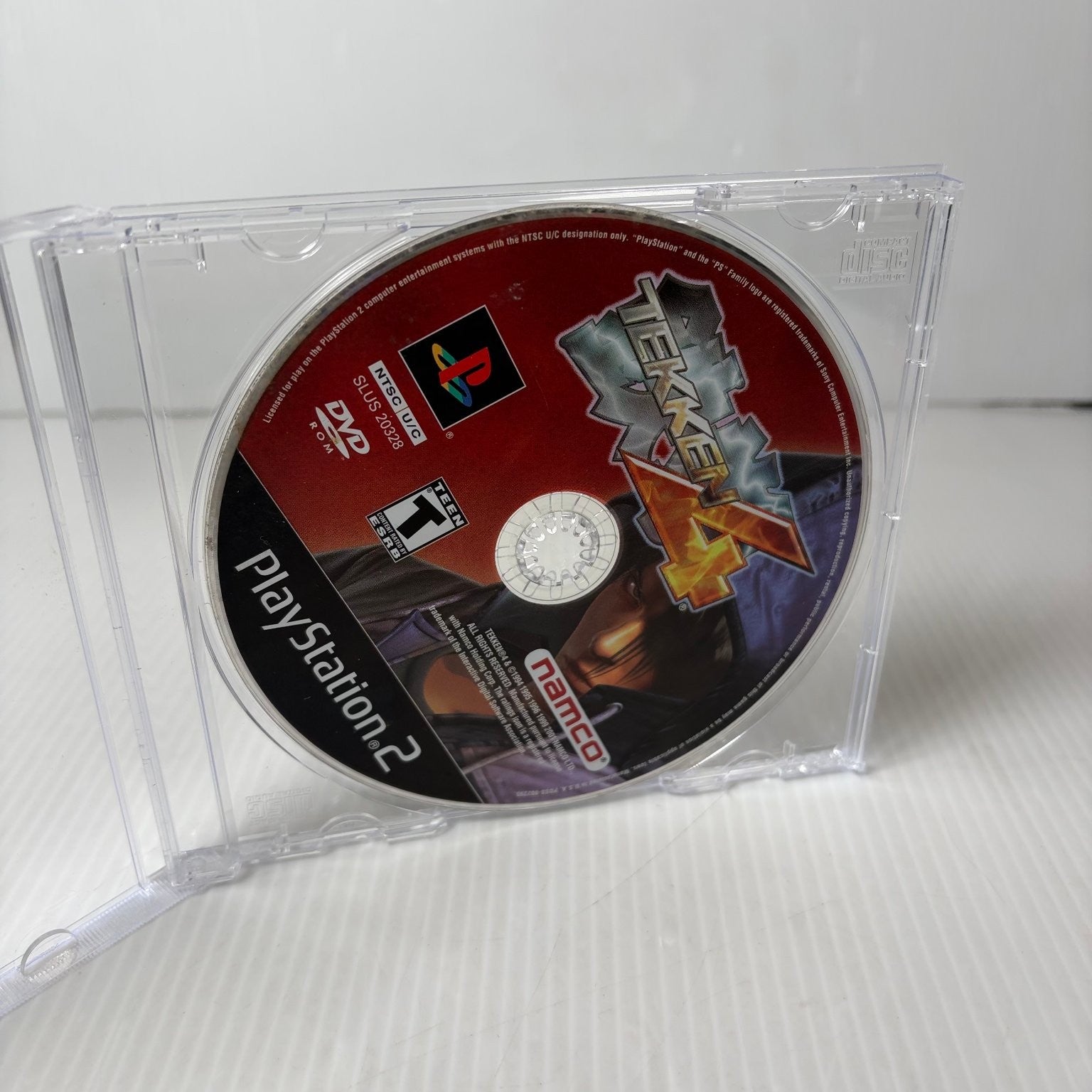 Tekken 4 PlayStation 2 Video Game Namco Fighting Disc Only SLUS 20328