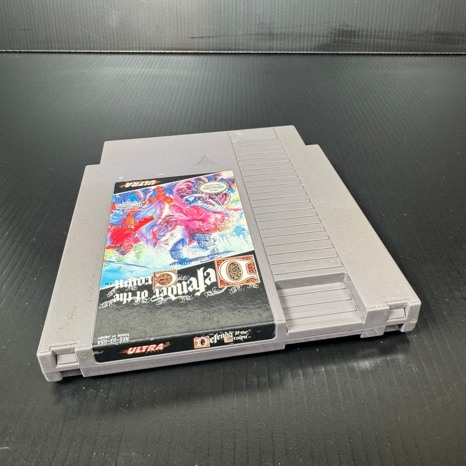 Defender of the Crown NES Video Game Ultra Games
